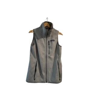 Patagonia Womens Better Sweater Marled Grey Vest Full Zip Vest Size Small